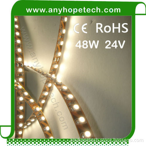 Hot Sale high quality 5m per reel cool white 3528smd 600leds flexible led